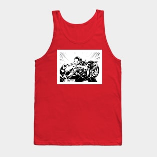 "She Likes Bikes" by BraeonArt Tank Top